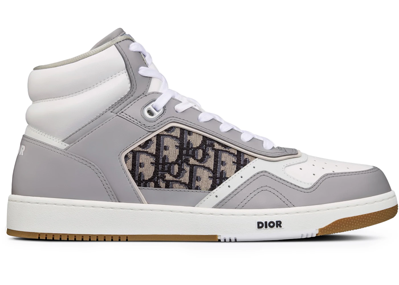 Dior B27 High Grey White Beige Black Dior Oblique Jacquard Men's - 3SH133ZIR_H165 - US