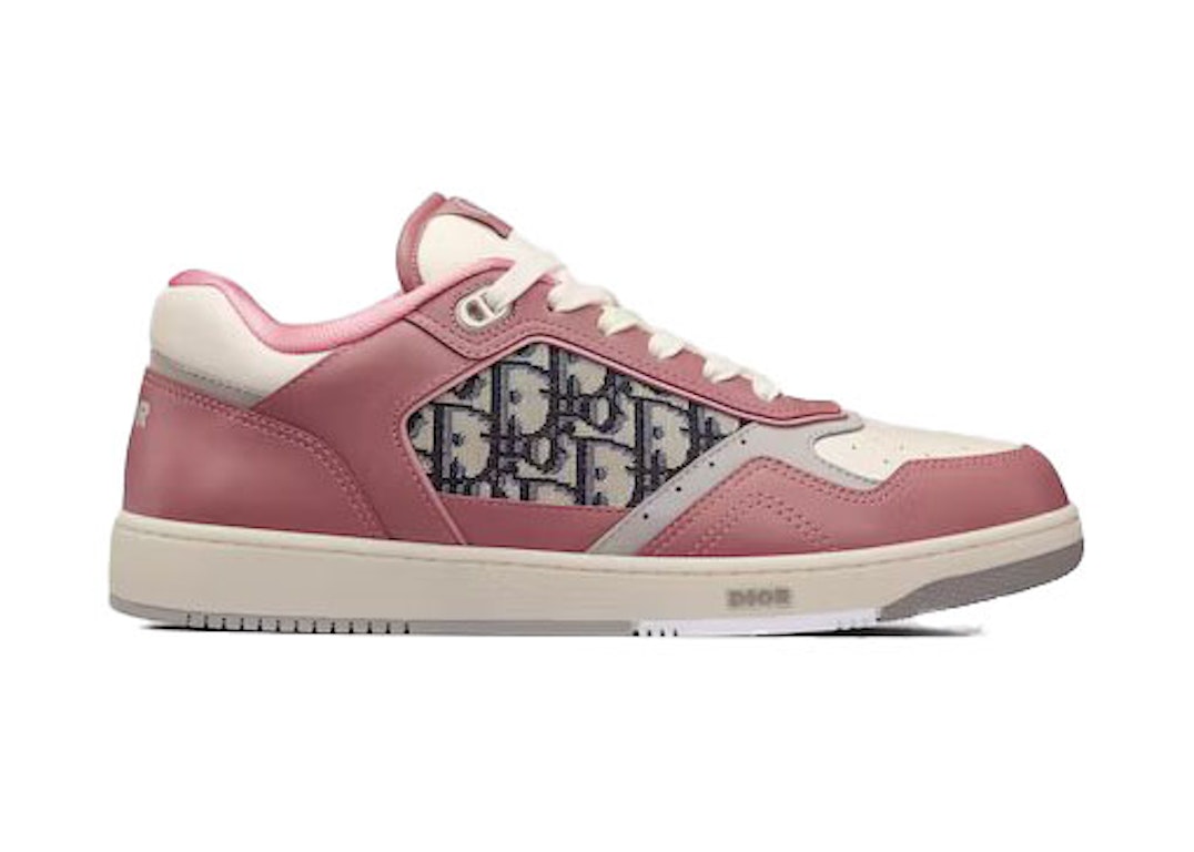 Pre-owned Dior B27 Low Top Pink Cream In Pink/cream