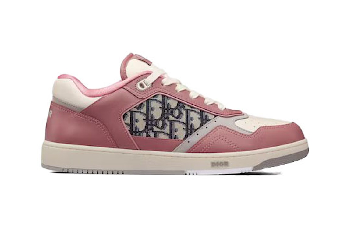 Pre-owned Dior B27 Low Top Pink Cream In Pink/cream