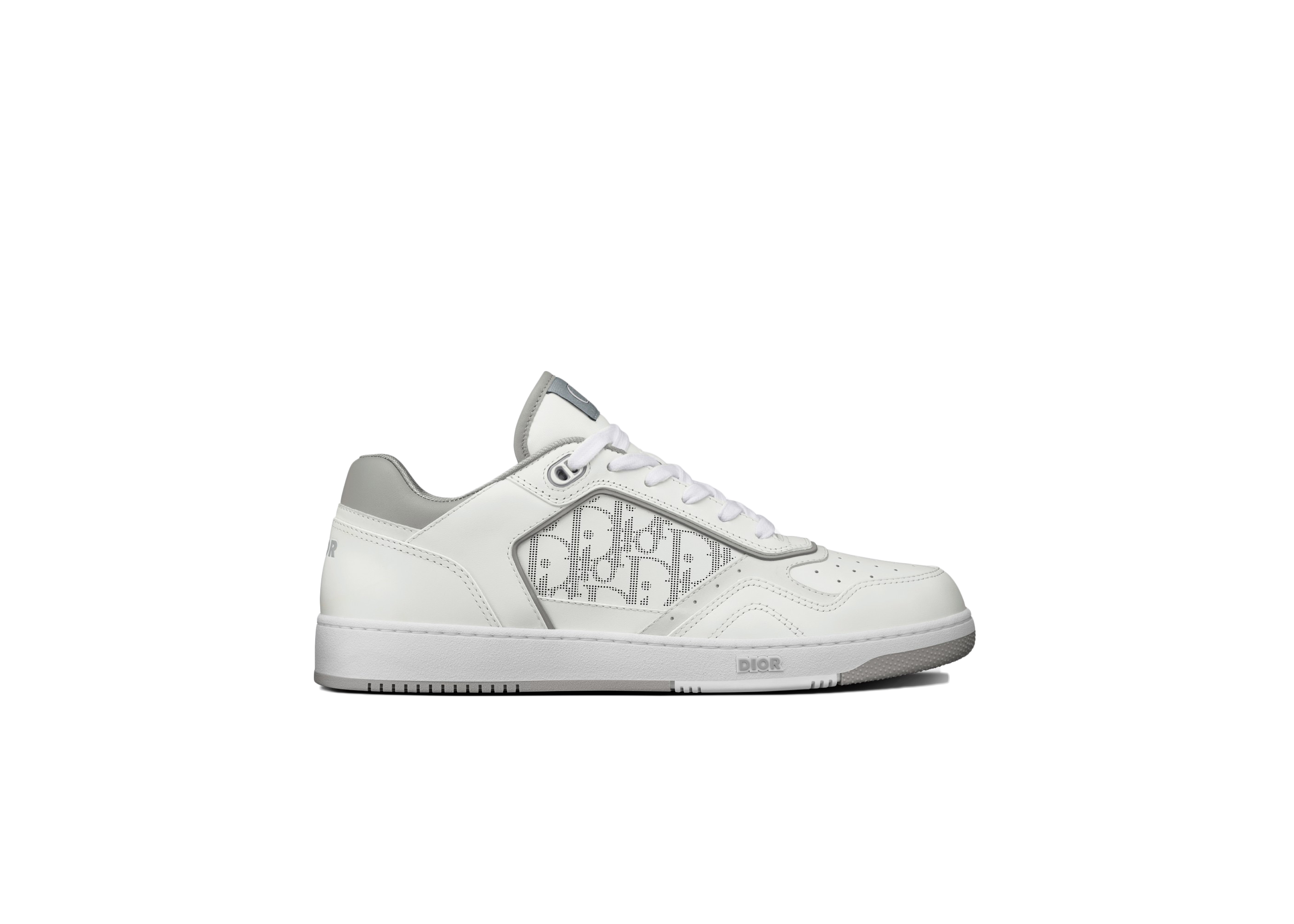 B27 LowTop Sneaker White Smooth Calfskin and Dior Oblique Galaxy Leather   DIOR VN