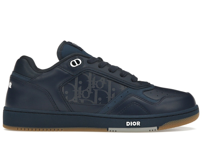 Dior B27 Low World Tour Navy Men's 3SN272ZLO_H561 US