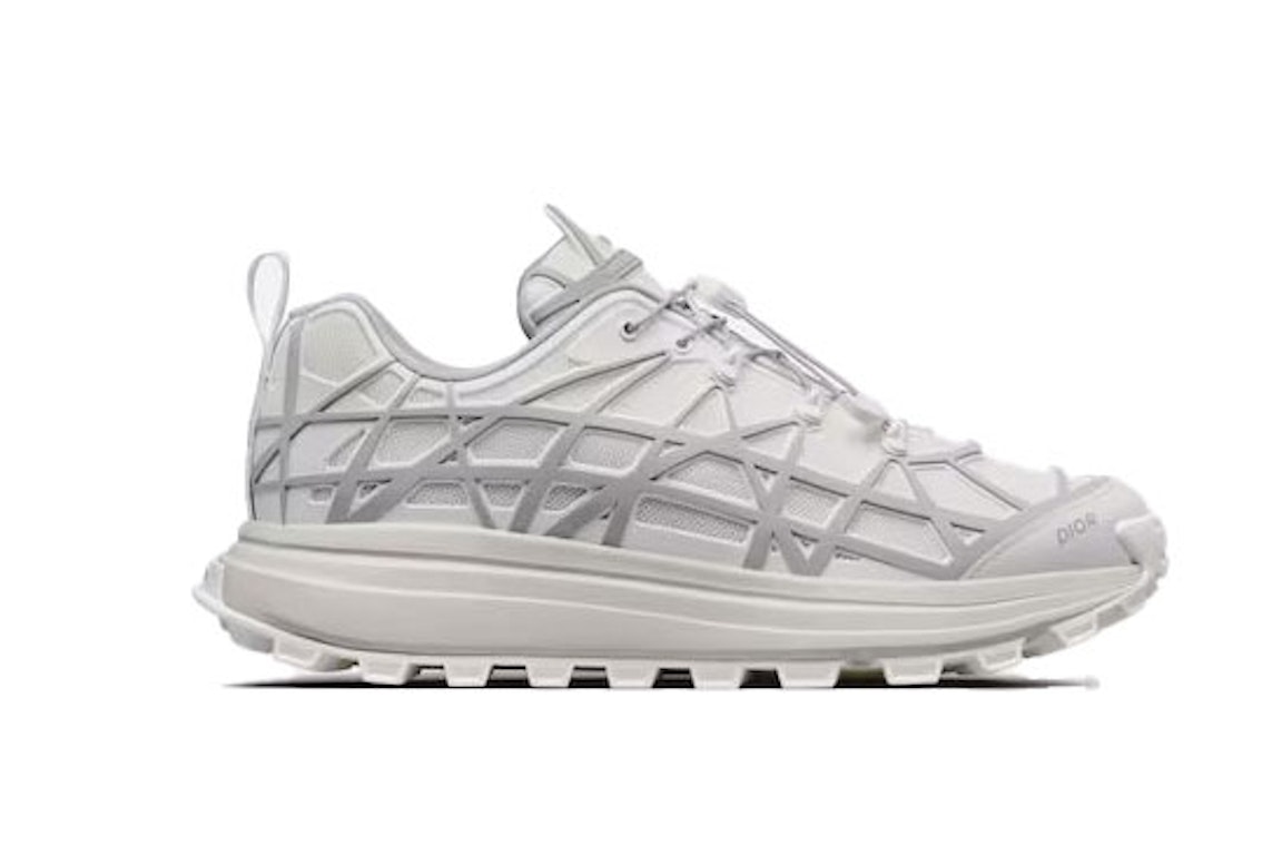 Pre-owned Dior B31 Runner White Grey In White/grey
