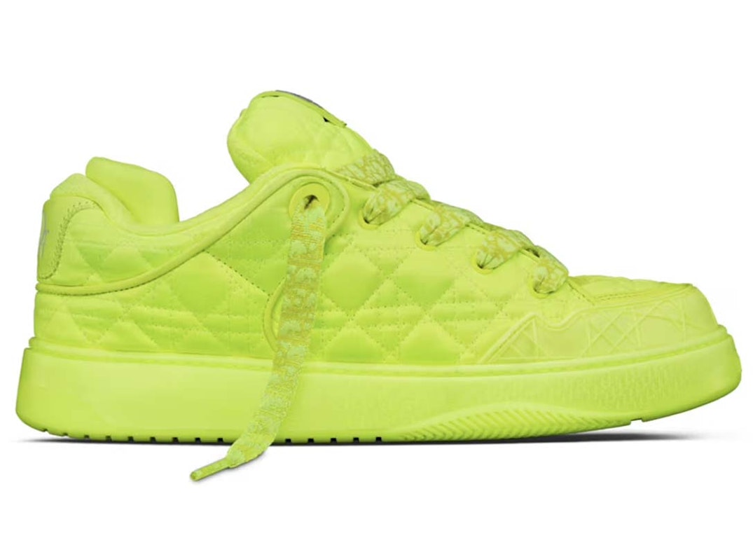 Pre-owned Dior B9s Skater Fluorescent Yellow (numbered)