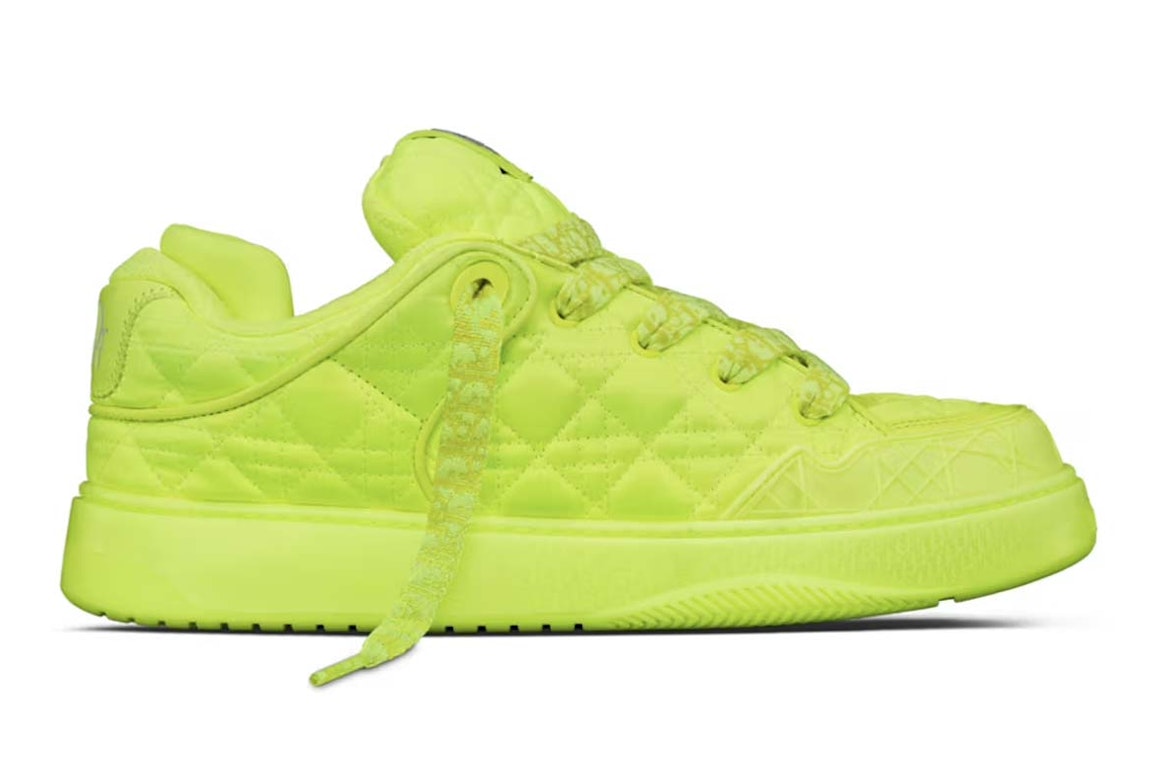 Pre-owned Dior B9s Skater Fluorescent Yellow (numbered)