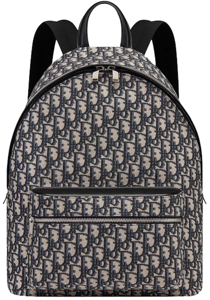 DIOR. “Rider” Backpack In Black Oblique Jacquard $2,600. “Aqua
