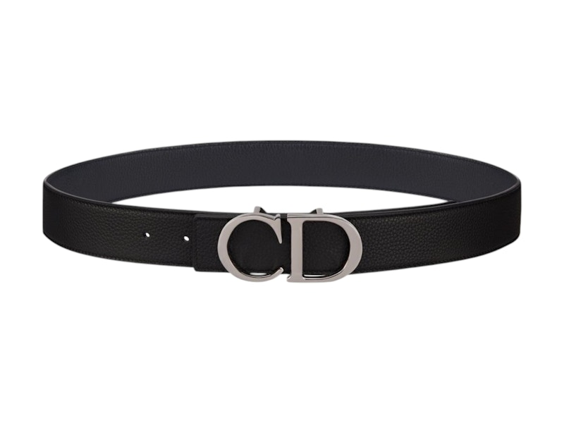 Dior Belt Reversible CD Icon Black/Blue