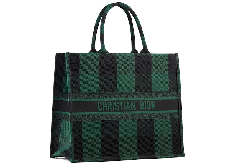 green dior tote bag