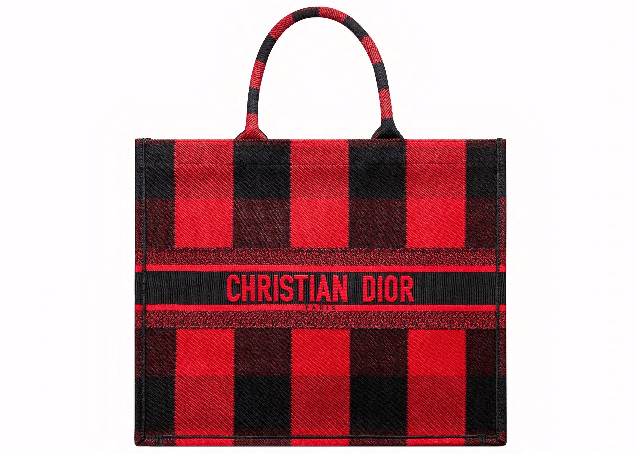 black dior book tote