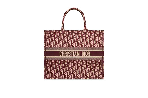 burgundy dior purse