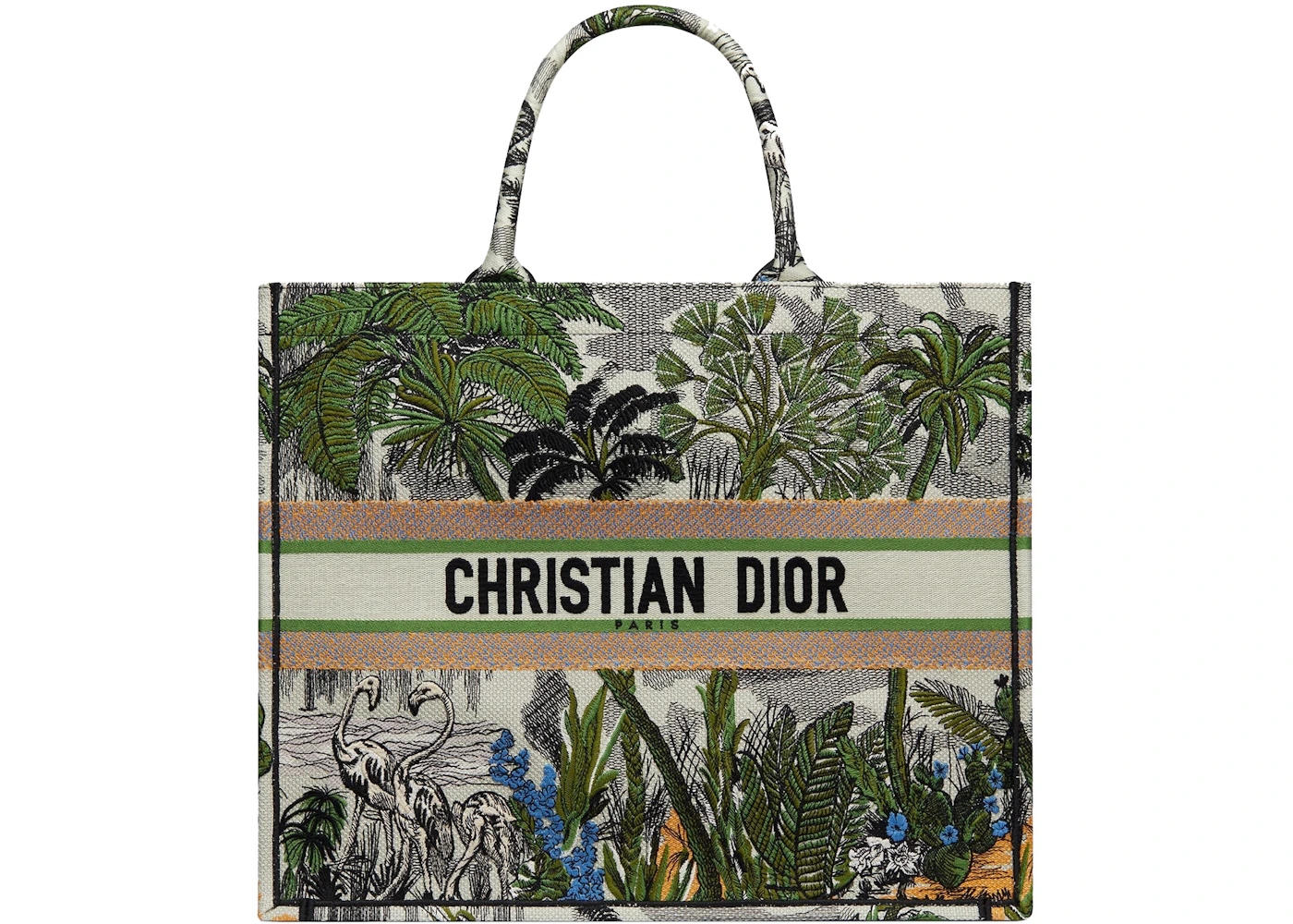 Dior palms book tote Clearance