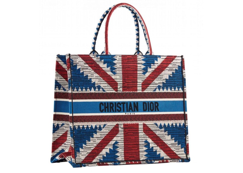 christian dior union jack bag