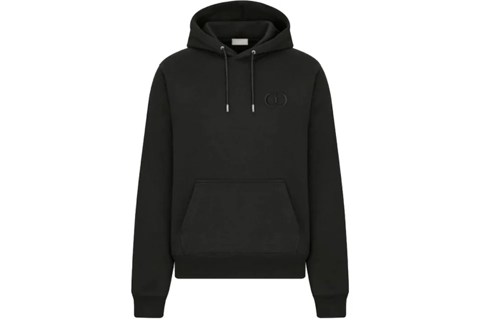 Dior "CD Icon" Hooded Sweatshirt Black