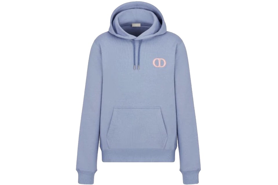 Dior cd hoodie blue Clearance
