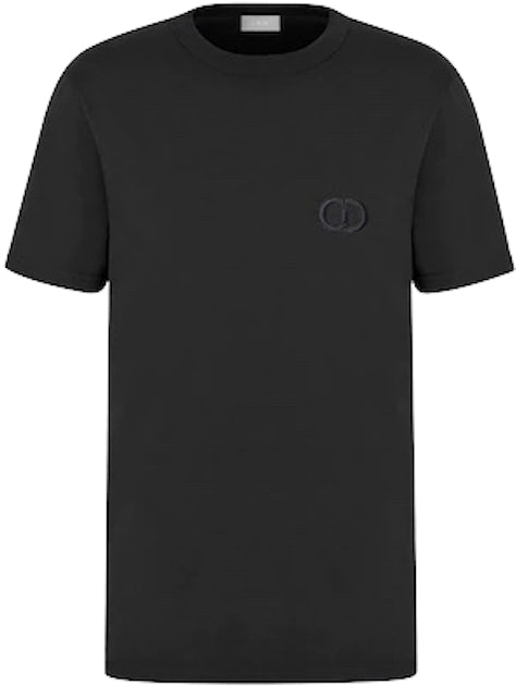 Icon FW21 Men\'s Dior CD - - US Black T-shirt