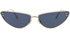 Dior Cat Eye-Frame Sonnenbrille aus Metall in Goldgoldblau (CD40094U-63-10V)