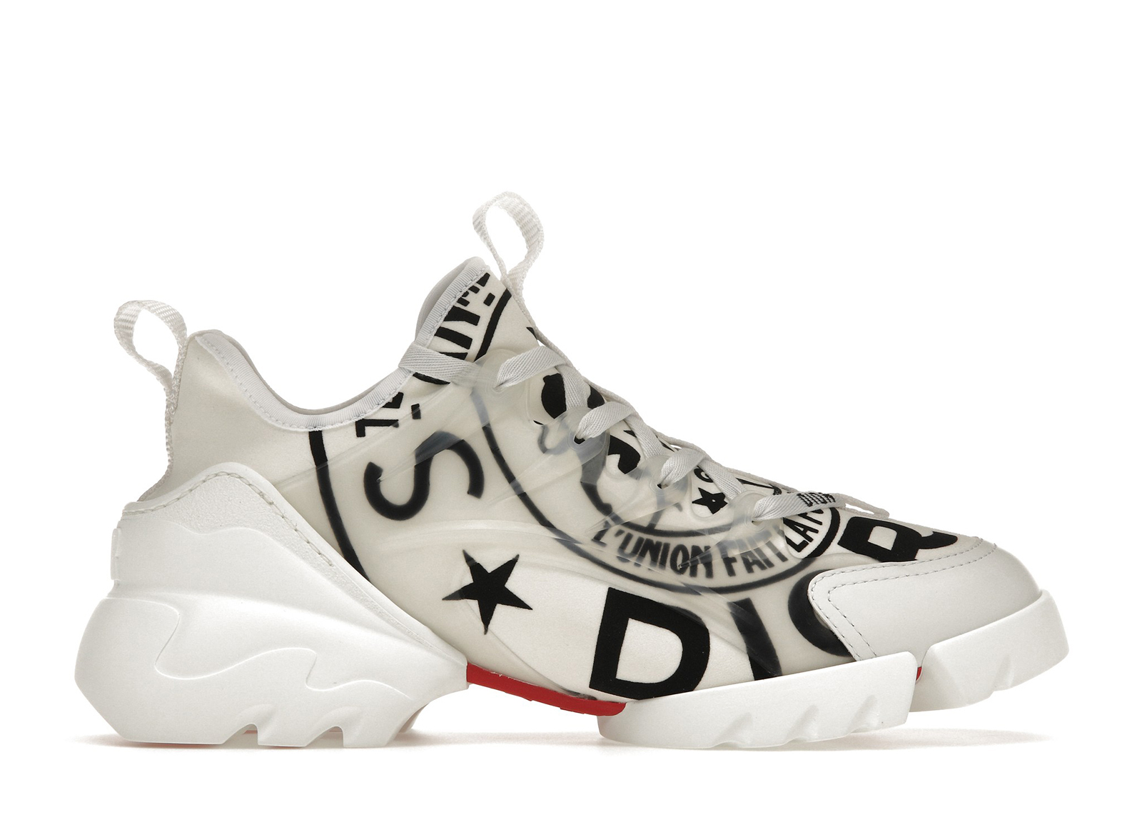 Dior Black Neoprene  Rubber DConnect Sneakers