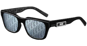 Dior DIORB23 S1I Sunglasses Black/Dior Jacquard Oblique Blue