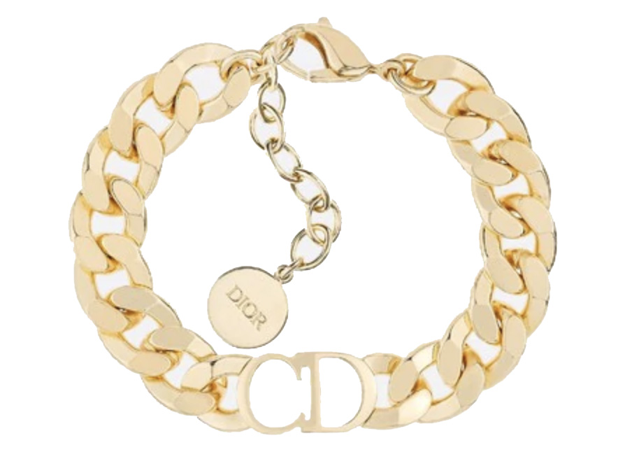 Dior Bracelet set Necklace CD logo Plated Gold Women | eBay
