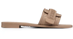 Dior Dio(R)Evolution Mule Sandal Embossed Macrocannage Gum Hazelnut Brown (Women's)