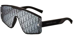 Dior Diorxtrem Mu with Interchangeable Lenses Sunglasses Black (XTRMMUAT_10B8)