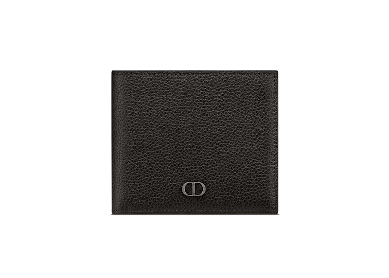 Black grained calfskin with dior and shawn signature new arrivals