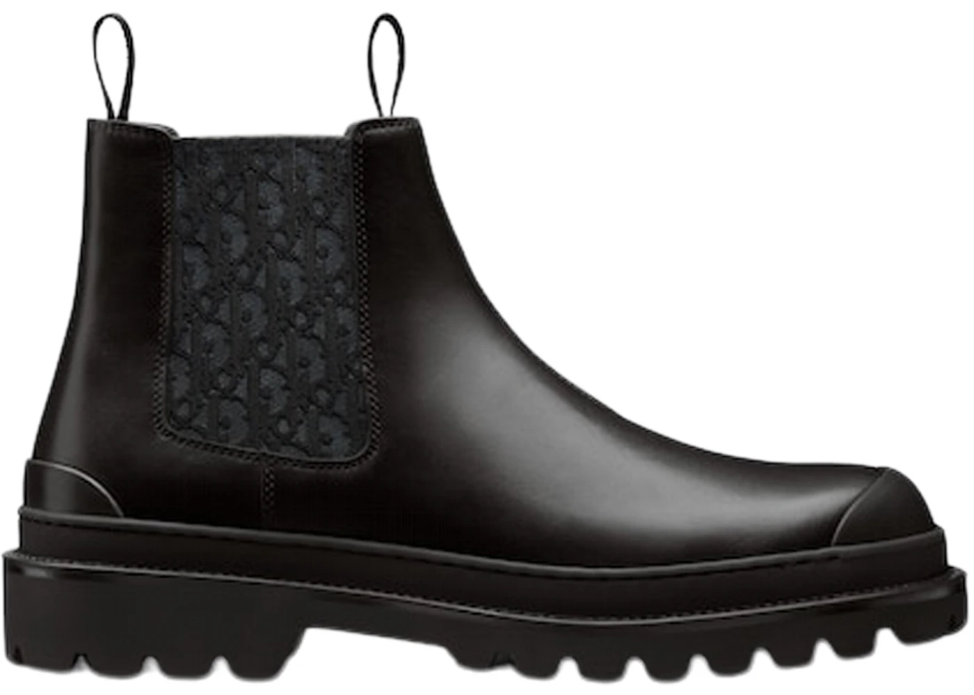Dior Explorer Chelsea Boot Black Black Dior Oblique Motif Men's ...
