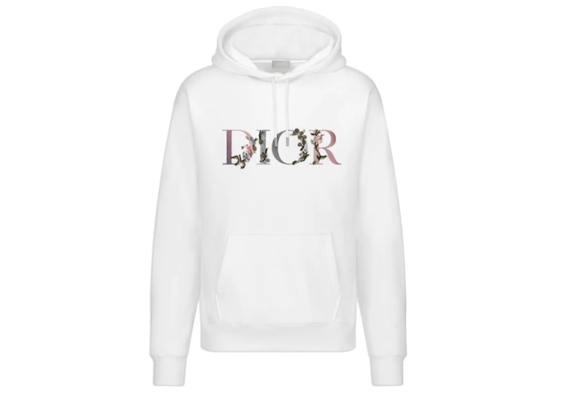 Dior store white hoodie