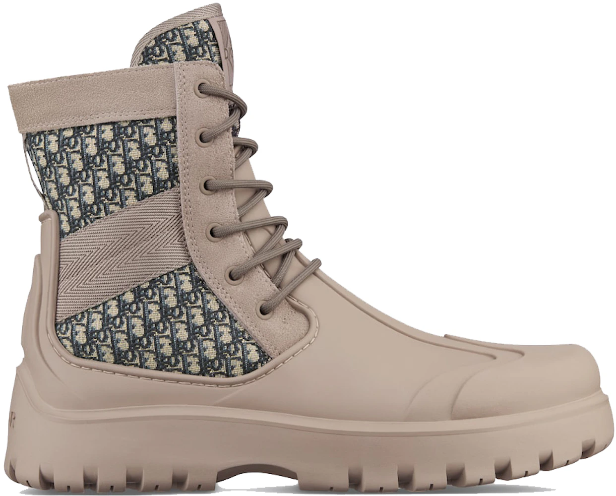 Dior, Shoes, Dior Jacquard Oblique Combat Boots Size 8