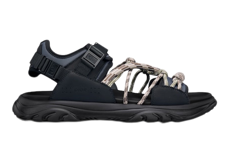 Dior H-Town Sandal Black Gray Brown Men's - 3SA108ZPN_H961 - US