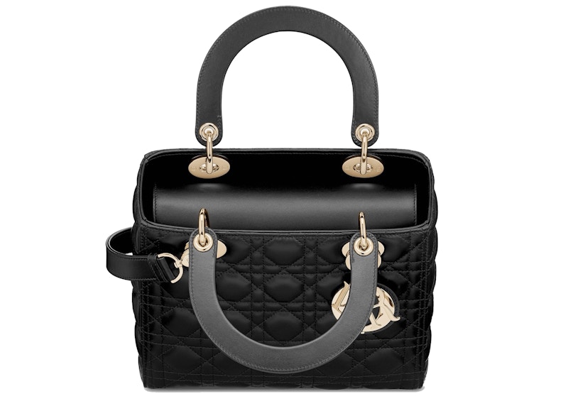 DIOR Bag Lady Dior My Abcdior Small Lambskin Cannage Rani Pink