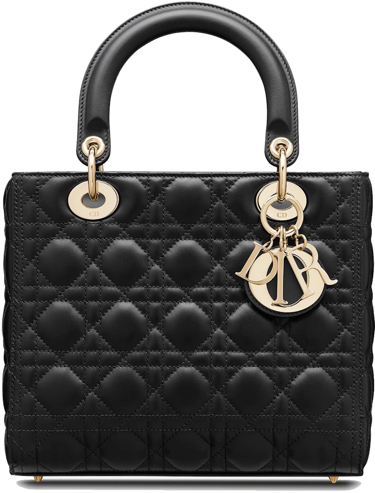 Dior Club Bag Black Cannage Lambskin