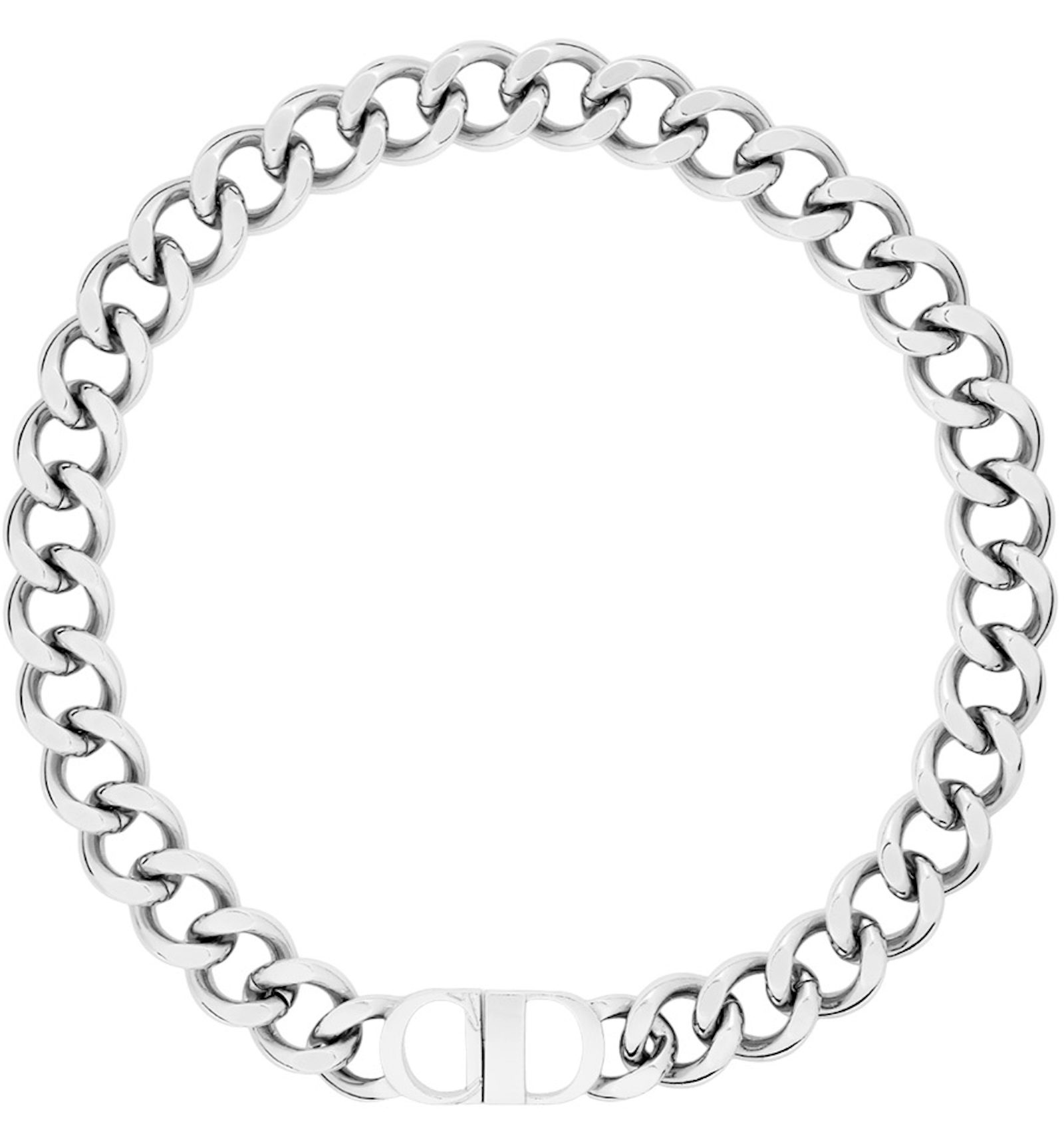 Cd icon necklace silver Outlet