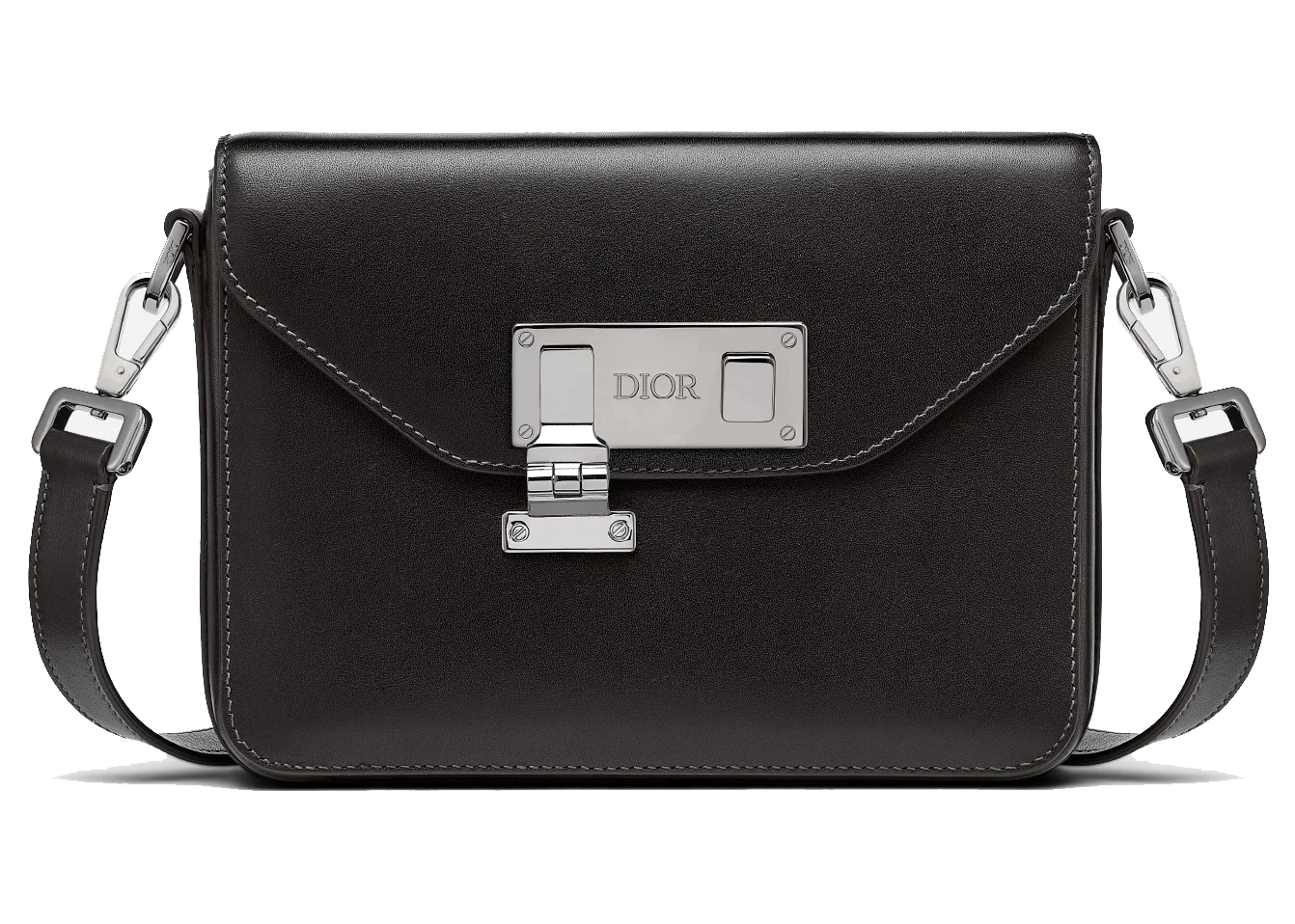 Lock Handbag Black  Mens Dior Briefcases Messenger Bags  Rincondelamujer