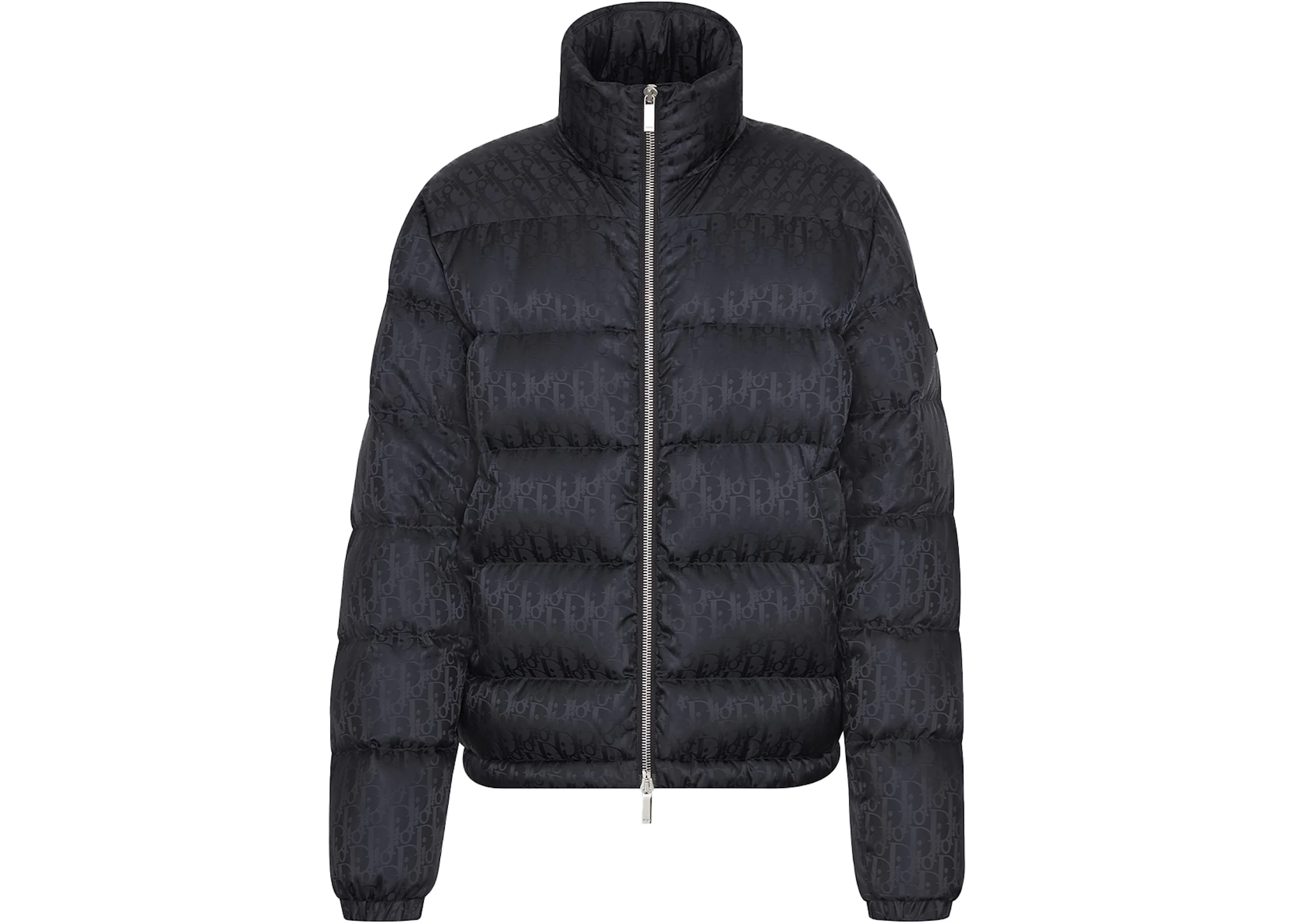 Hervat verkoopplan schapen Dior Oblique Down Jacket Black Nylon Jacquard - AW21 - US