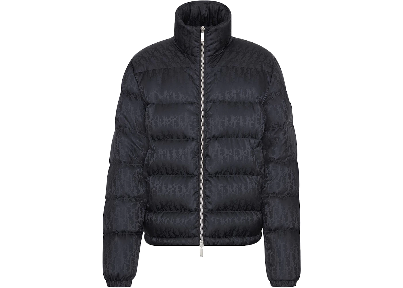 Dior Oblique Down Jacket Black Nylon Jacquard Men's - FW21 - US