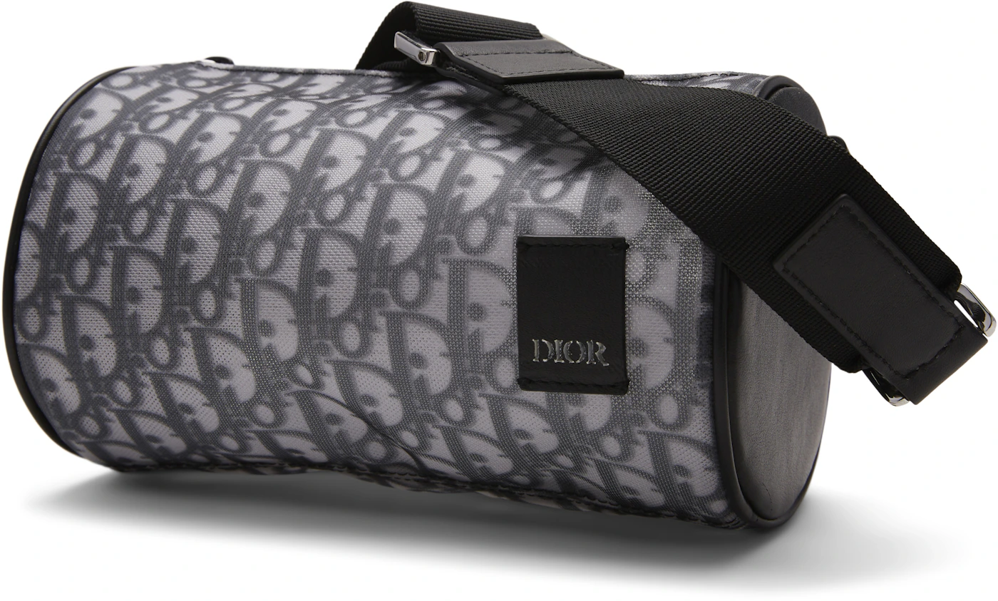 Dior Mini Oblique Roller Crossbody Bag - Blue