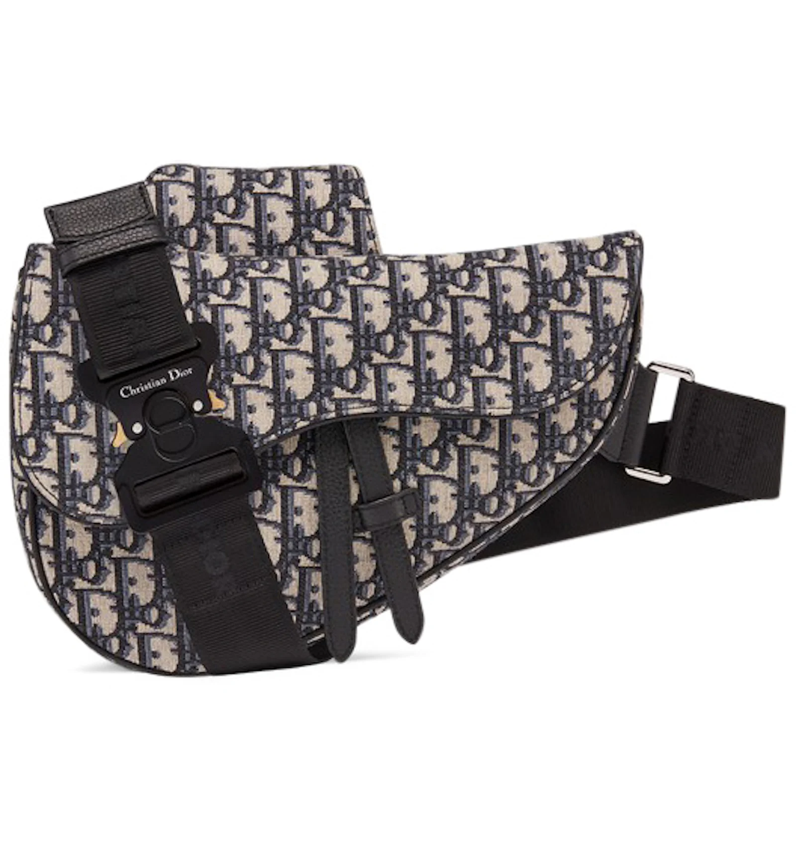 Dior oblique saddle bag mens Clearance