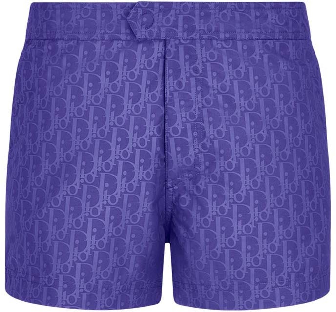 Monogram Technical Shorts - Luxury Blue