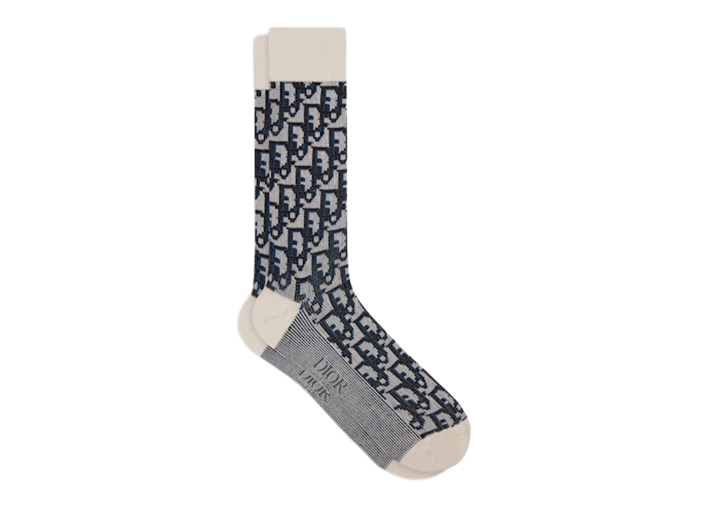 Burberry Vintage Check Socks Pale Grey