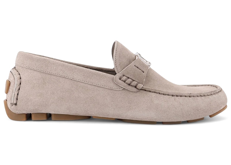 Dior Odeon Driver Suede Loafer Grey Men's - 3LO114ZSI_H858 - US