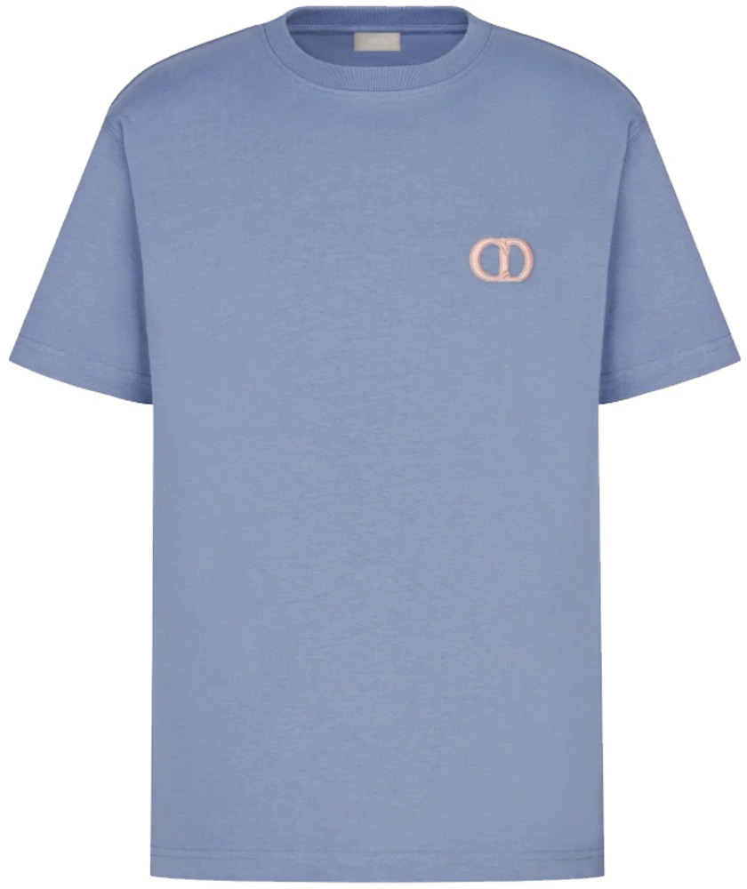 Dior Oversized CD Icon T-shirt Blue Men's - SS21 - US