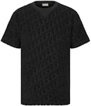 Dior Oversized Oblique T-shirt Black