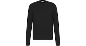 Dior Patch Milano Wool Sweater Black Punto
