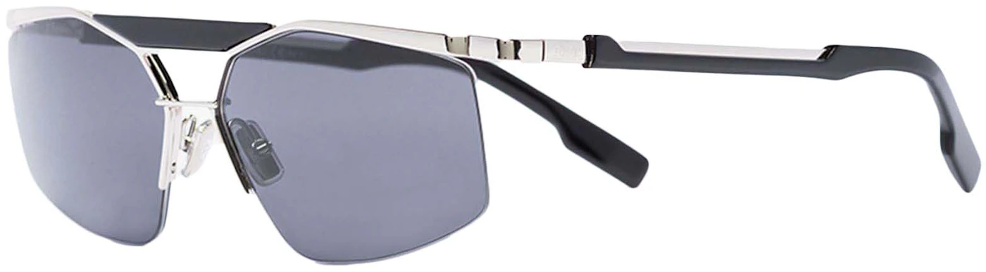 Dior Psychodelic Sunglasses Black/Silver (84JIR) in Metal - US