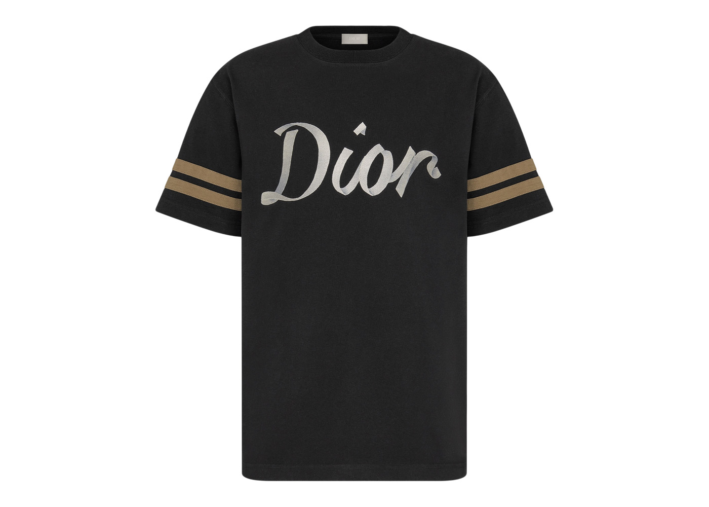 Dior Printed Tshirt in White Cotton ref570889  Joli Closet