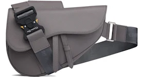 Dior Saddle Bag Calfskin Gray