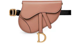 Dior Saddle Belt Bag Calfskin Blush