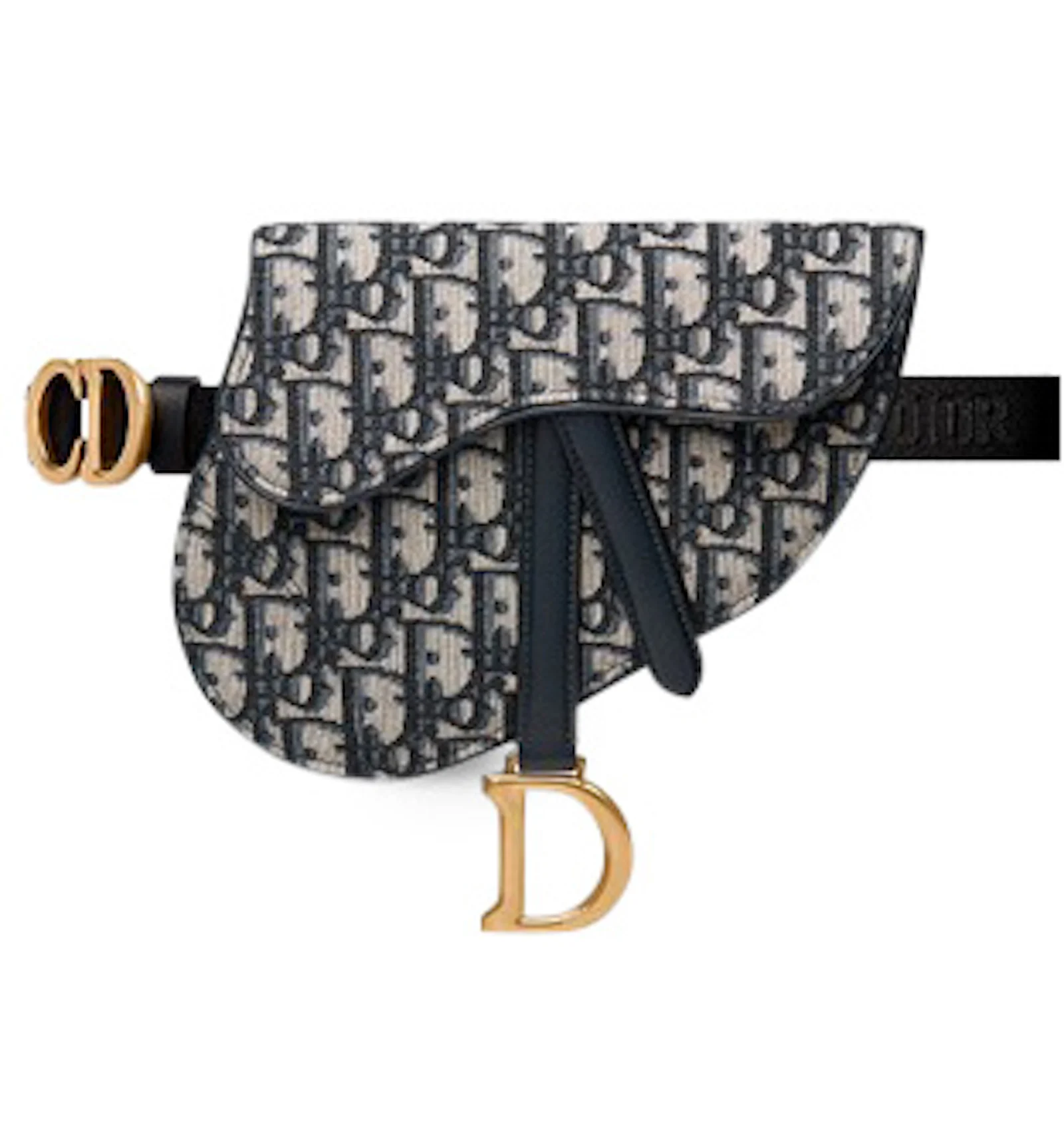 Oblique saddle belt bag Clearance