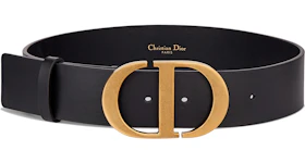 Dior Saddle Belt Calfskin 40 MM Black