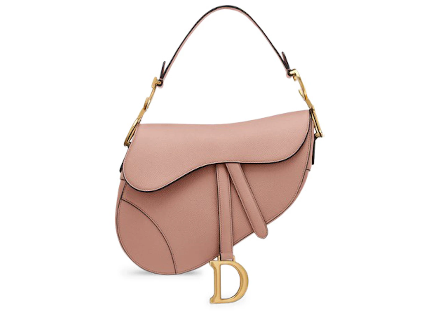 Dior saddle bag blush grained calfskin Clearance